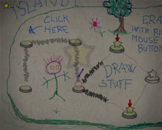 蜡笔物理学小游戏(3)