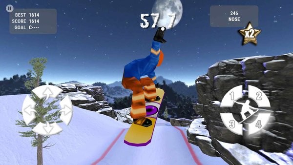疯狂滑雪板单机版(1)