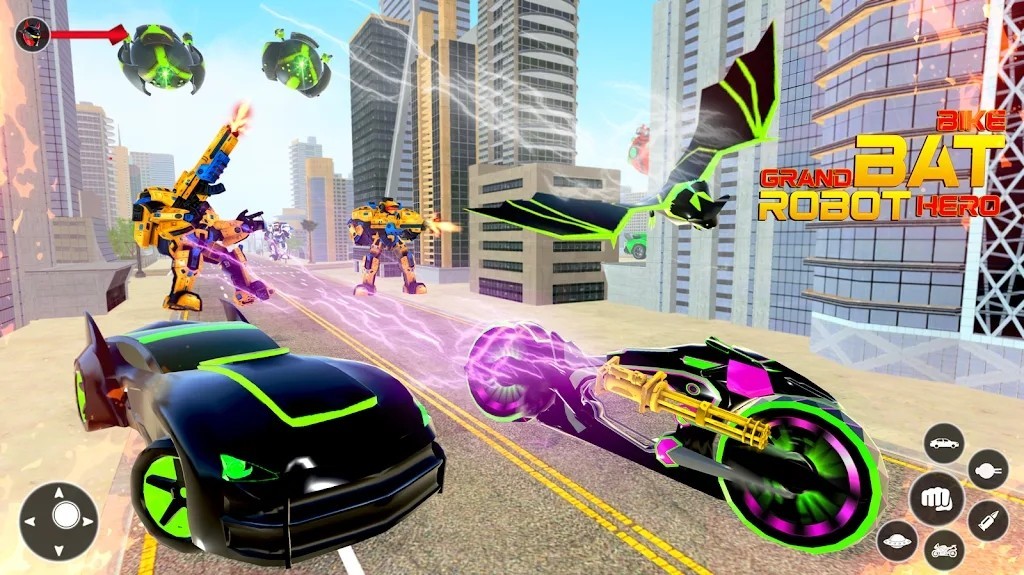 蝙蝠战车变形英雄(2)