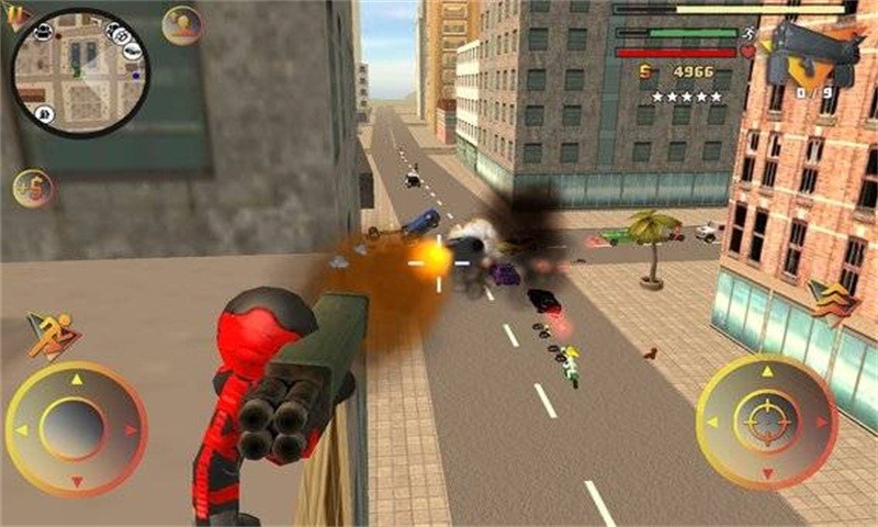 火柴人绳索英雄破解版无限金币(1)