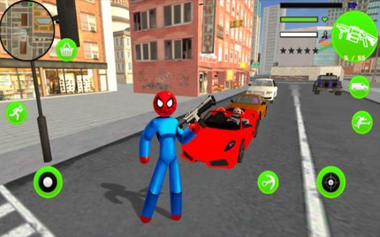 火柴人绳索英雄内置Mod菜单游戏(2)