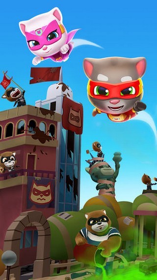 汤姆猫英雄跑酷安卓版(1)