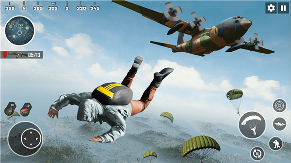 跳伞刺激吃鸡(1)