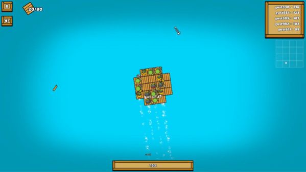 卡通世界木筏求生(3)