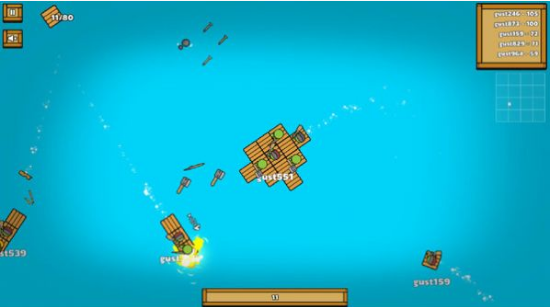 卡通世界木筏求生(1)