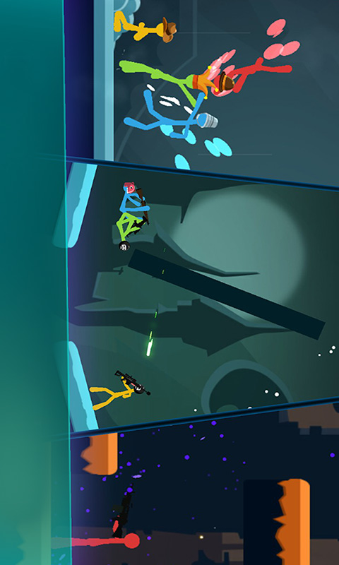 火柴人凌空对战(3)