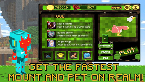 方块工艺超级英雄跑酷游戏(2)