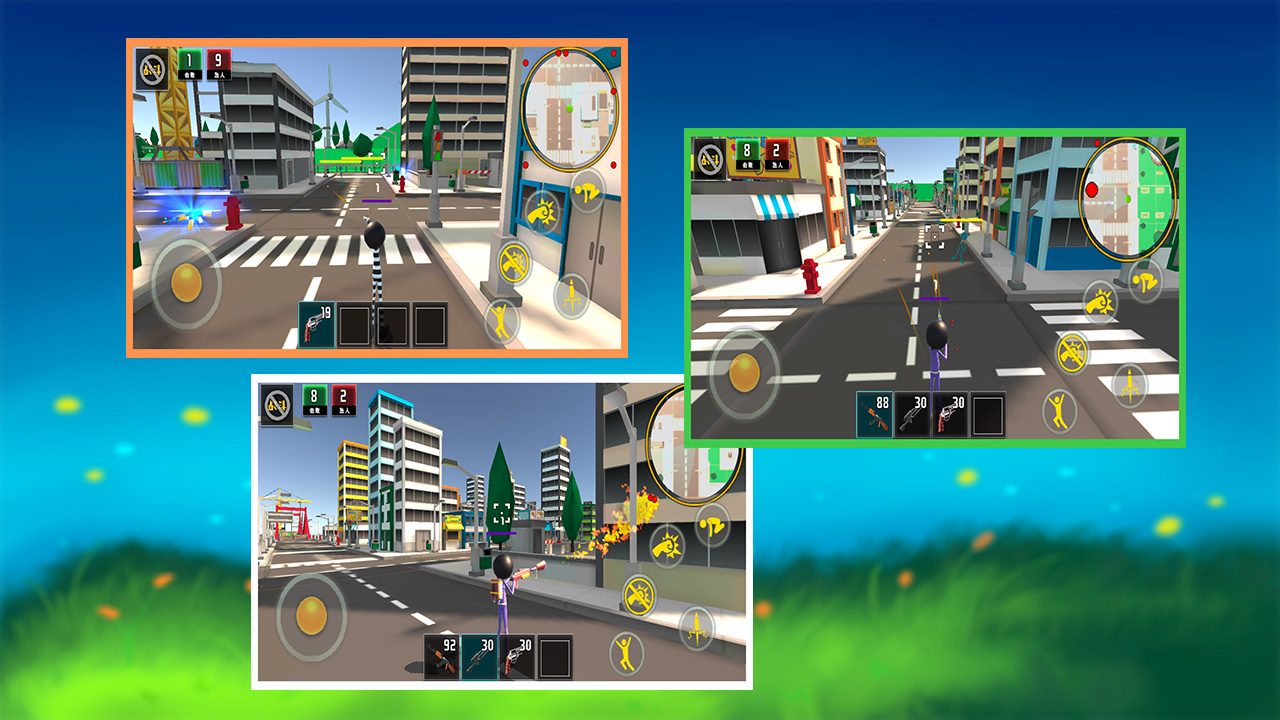 火柴人城市激斗 火柴人城市激斗