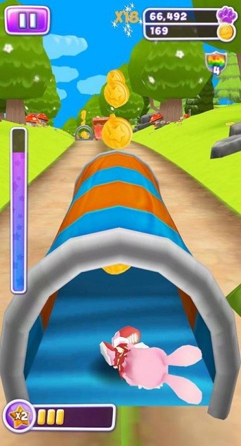 兔子的奇妙小镇跑酷游戏(1)