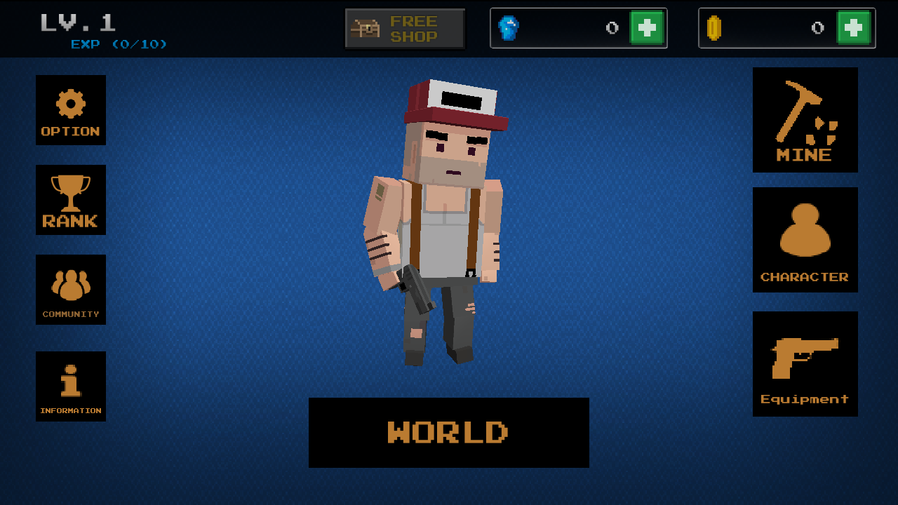 PixelZHunter(像素僵尸猎人游戏) PixelZHunter(像素僵尸猎人游戏)