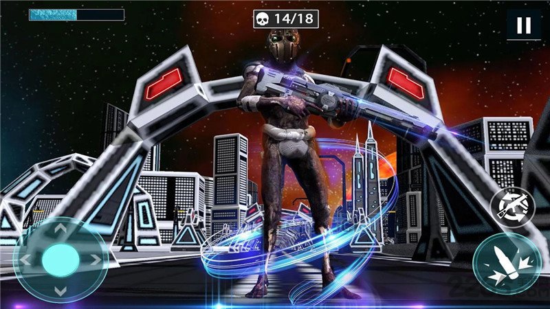 科幻僵尸杀手3d内购破解版(1)