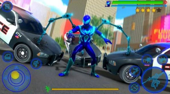 蜘蛛侠绳铁格斗模拟(Spider Rope Iron Fighting Sim)(1)