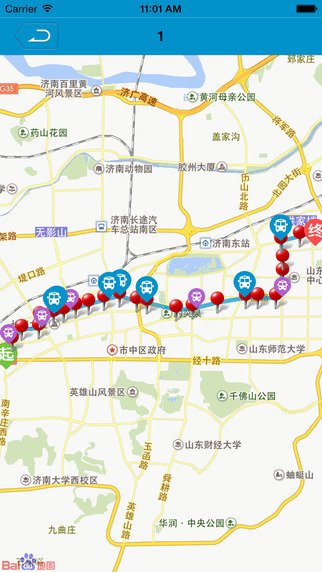 济南公交微步ipad版(1)