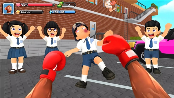 猴子学生校园恶作剧宣传图