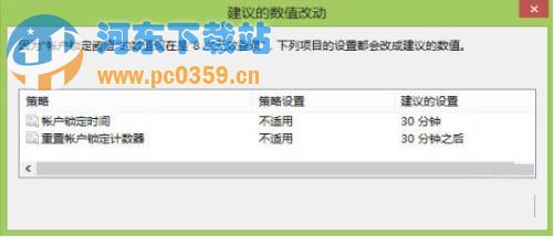 设置win8登录系统密码错误锁定时间方法教程