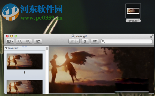 Mac系统查看gif图片教程