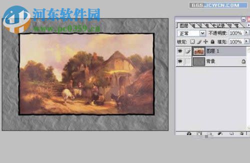 Ps滤镜打造褶皱画面特效的简单教程