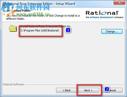 rational rose 2003 安装教程