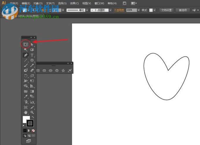 ai路径添加样式以及填充颜色的方法