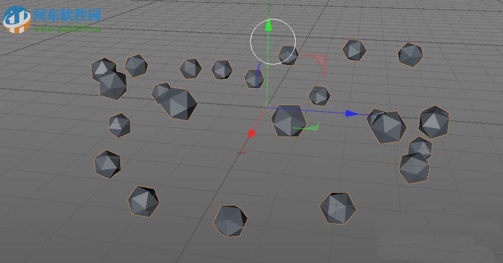 c4d阵列对象的使用教程