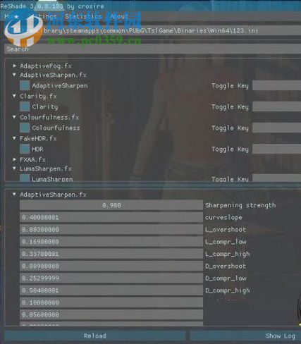 reshade设置绝地求生游戏画质的方法