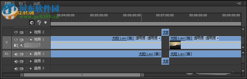 pr时间轴放大缩小的方法