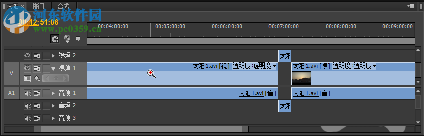 pr时间轴放大缩小的方法