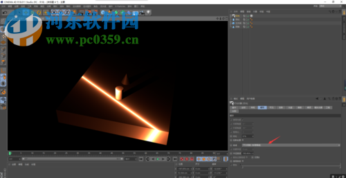c4d日光灯的使用教程