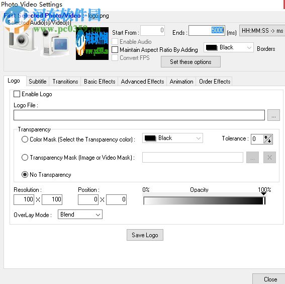 foto2avi使用教程