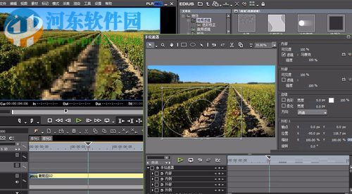 edius对视频添加马赛克的方法