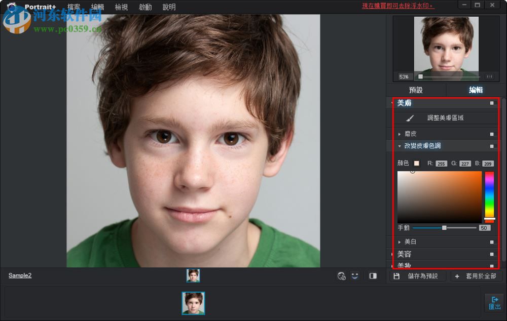 ArcSoft Portrait Plus使用教程