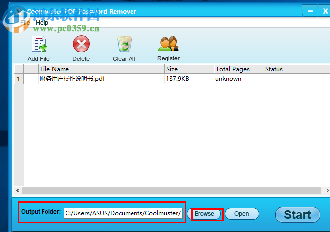 Simpo PDF Password Remover移除PDF密码的方法