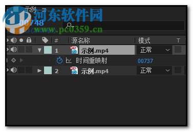 AE静止定格帧的方法