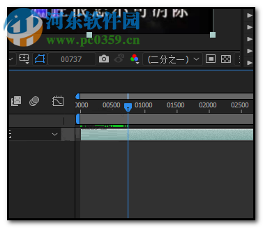 AE静止定格帧的方法