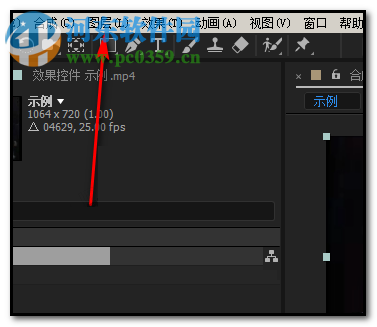 AE静止定格帧的方法