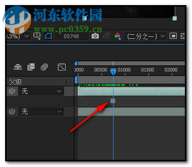 AE静止定格帧的方法