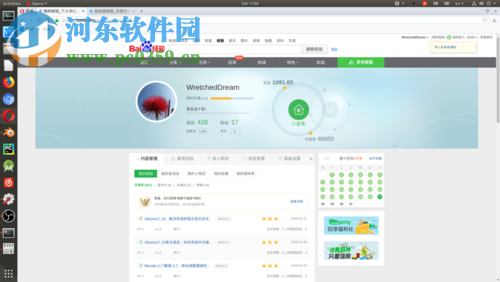 Ubuntu17.10通过dpi更改系统字体大小比例的方法