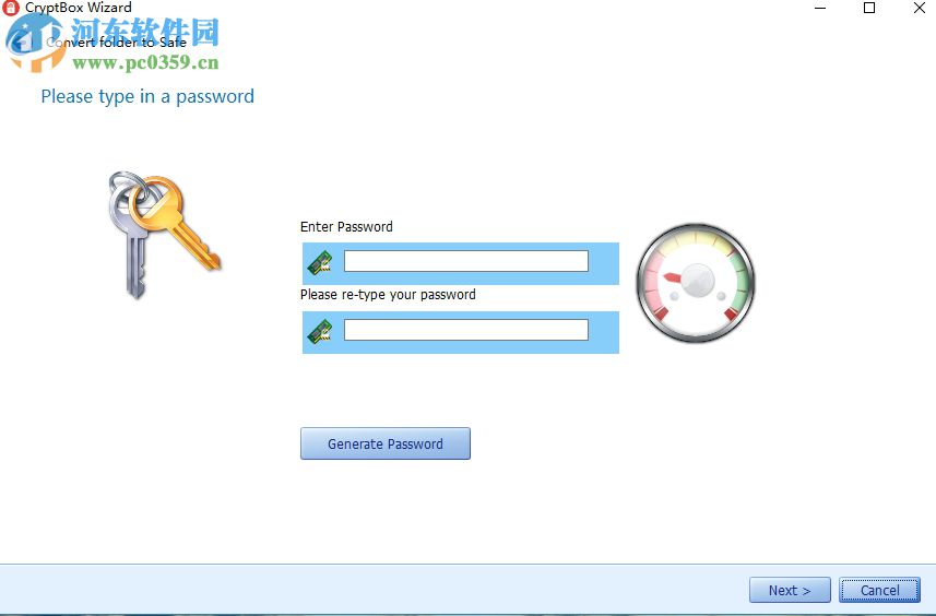 Abelssoft Cryptbox给文件夹设置保护的教程
