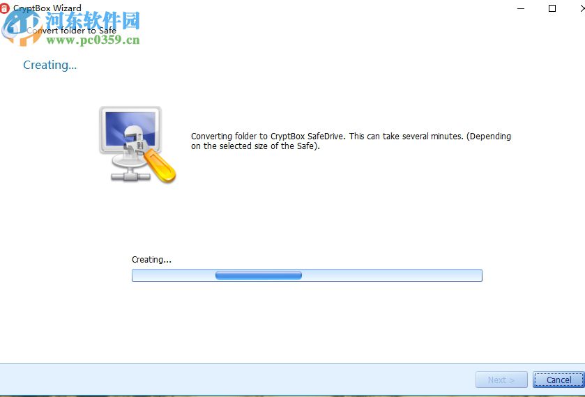 Abelssoft Cryptbox给文件夹设置保护的教程