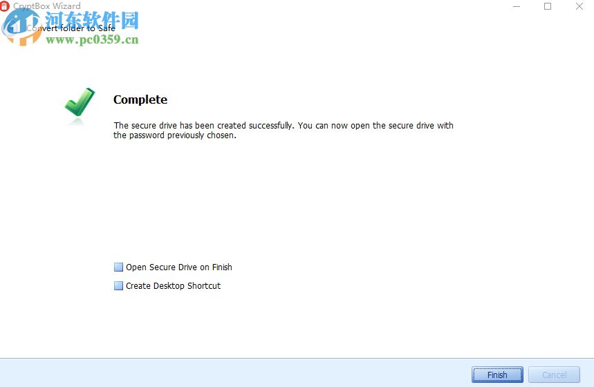 Abelssoft Cryptbox给文件夹设置保护的教程