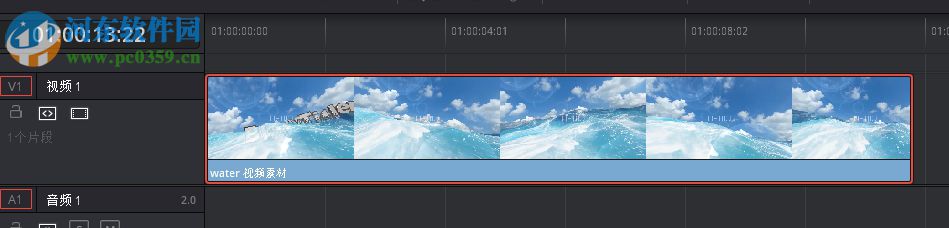DaVinci Resolve Studio给视频添加背景音乐的方法