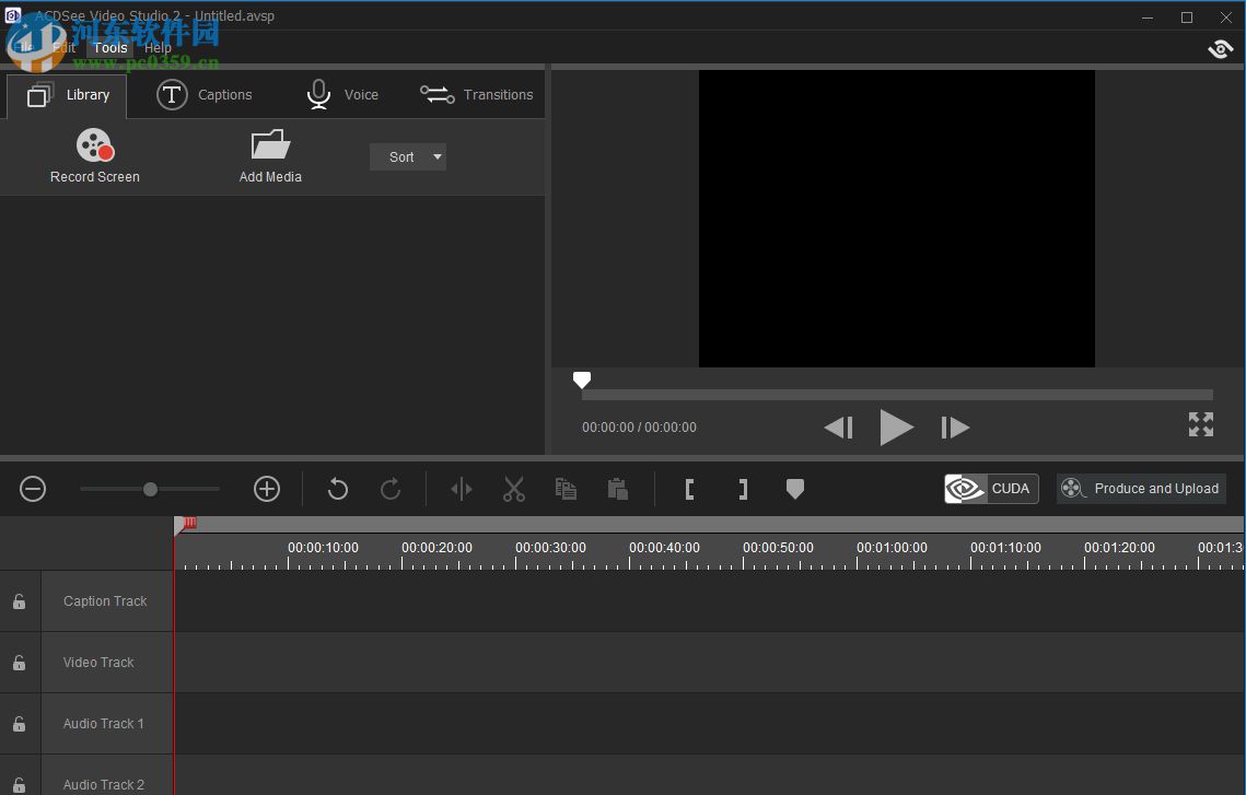 ACDSee Video Studio 2添加转场效果的方法