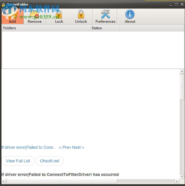 SecretFolder设置中文界面的方法