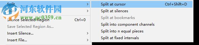 WavePad Sound Editor分割音频文件的方法