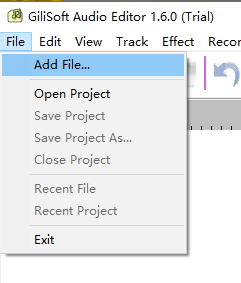 GiliSoft Audio Editor剪切分割音频文件的教程