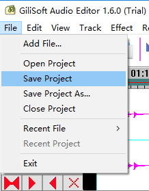 GiliSoft Audio Editor合并音频文件的教程
