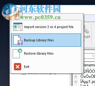 Kruptos 2 Professional备份文件的方法