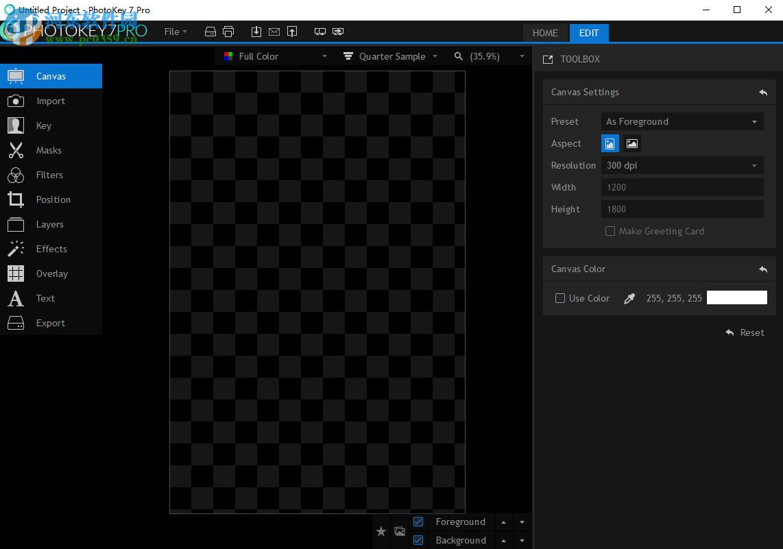 FXhome PhotoKey给图片添加特效的方法