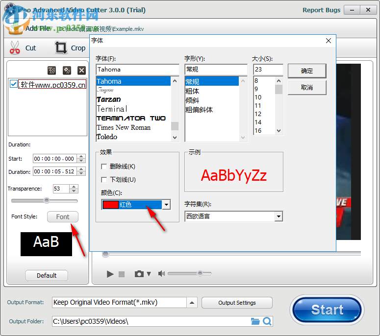 idoo Video Cutter给视频添加水印的方法