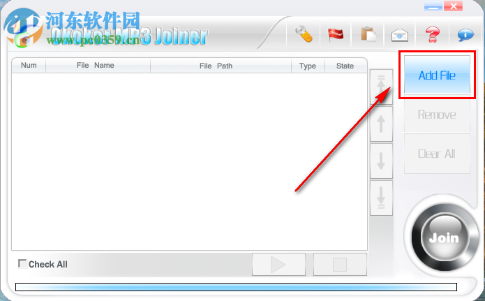 Okoker MP3 Joiner合并两个音频文件的方法
